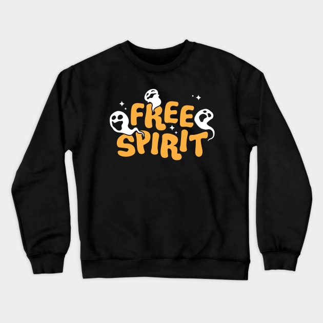 Free Spirit Crewneck Sweatshirt by spacedowl